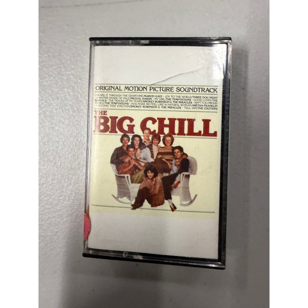 The Big Chill Soundtrack Cassette Motown 1983 Marvin Gaye Temptations 60s Soul